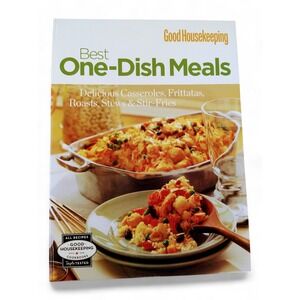 One Dish Meals y2k 2003 HC Spiral Bound Cookbook Good‎ Housekeeping NEW